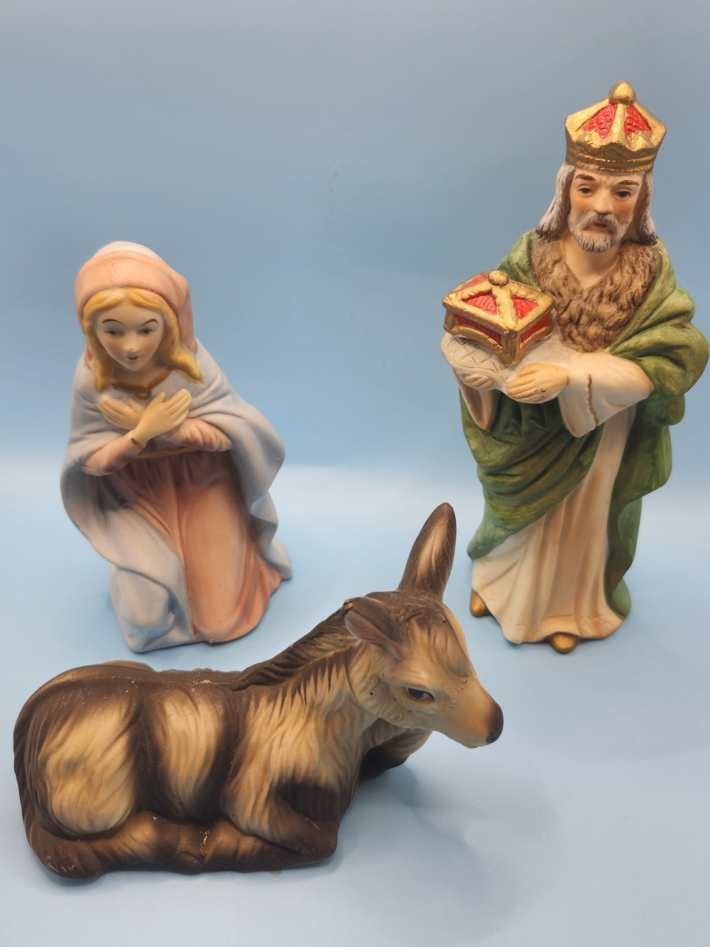 Homco Gold Label Ceramic Figurine Base